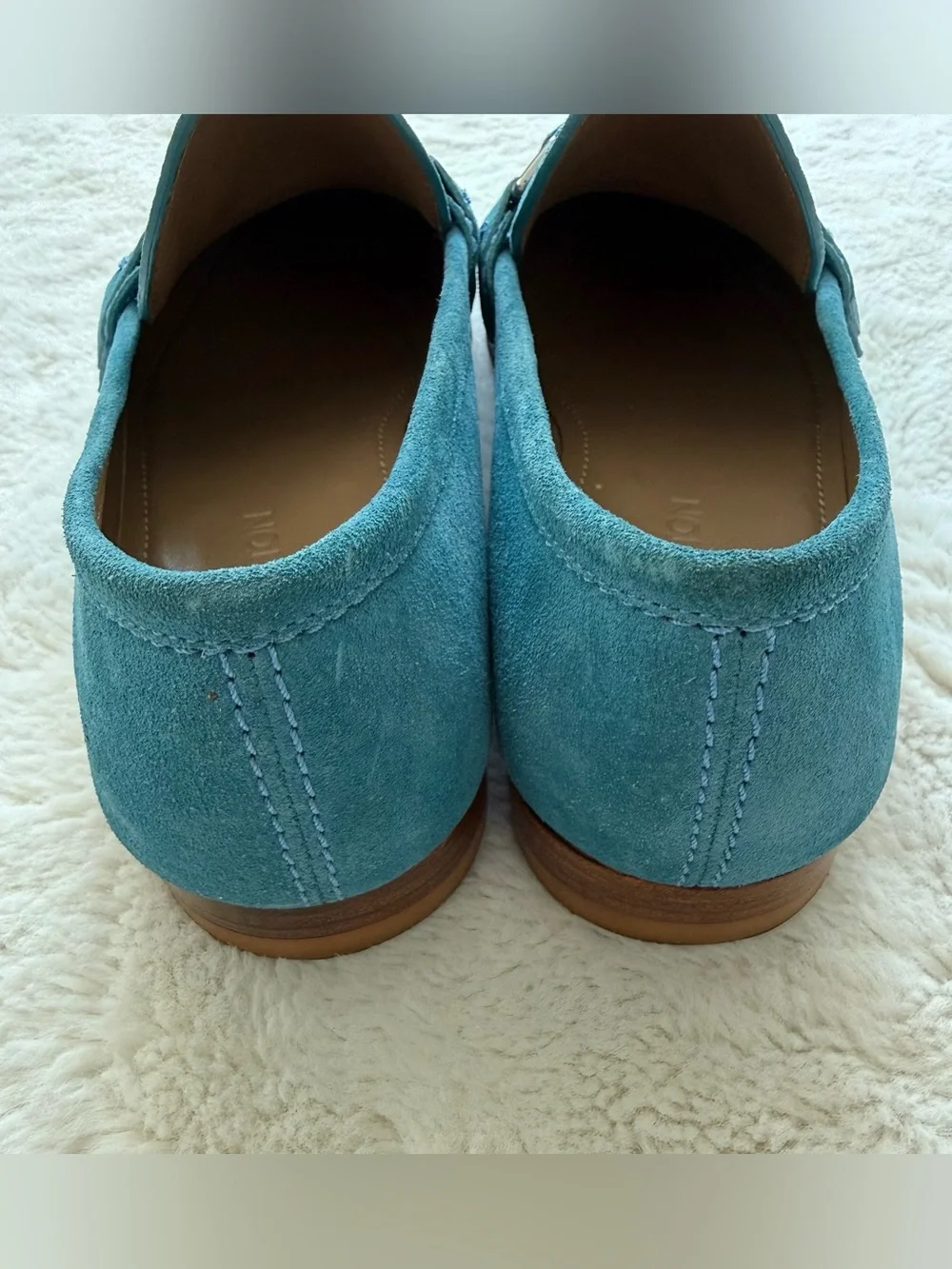 Louis Vuitton Lexington Logo LV Loafers Blue Suede 10 UK/ 11 US Authentic